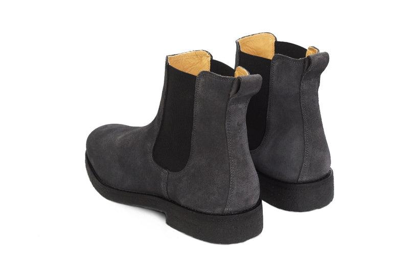 Lordya Chelsea Boots - Washed Black suede